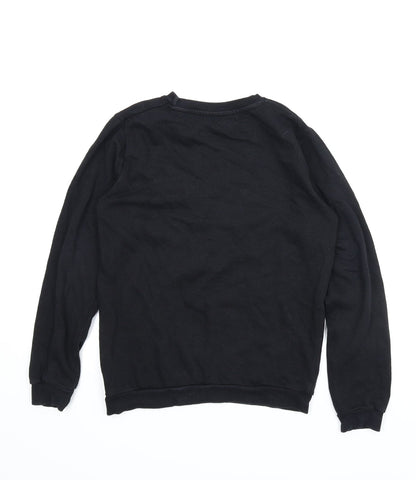 Pep&Co Girls Black   Pullover Sweatshirt Size 11-12 Years  - Unicorn