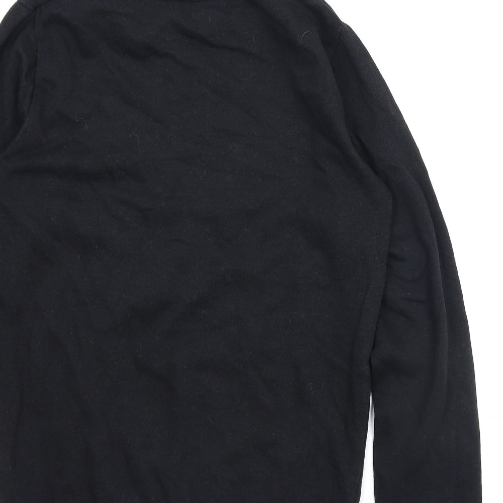Pep&Co Girls Black   Pullover Sweatshirt Size 11-12 Years  - Unicorn