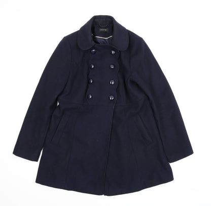 George Womens Blue   Pea Coat Coat Size 12
