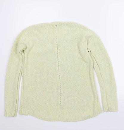 Marks & Spencer Womens Yellow   Pullover Jumper Size 8