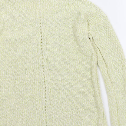 Marks & Spencer Womens Yellow   Pullover Jumper Size 8