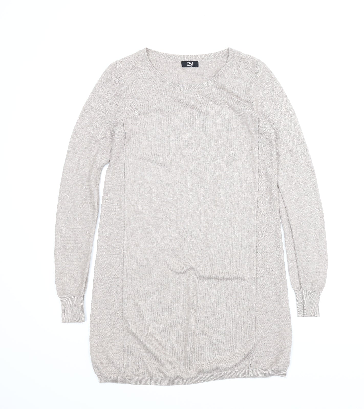 F&F Womens Brown   Jumper Dress  Size 8