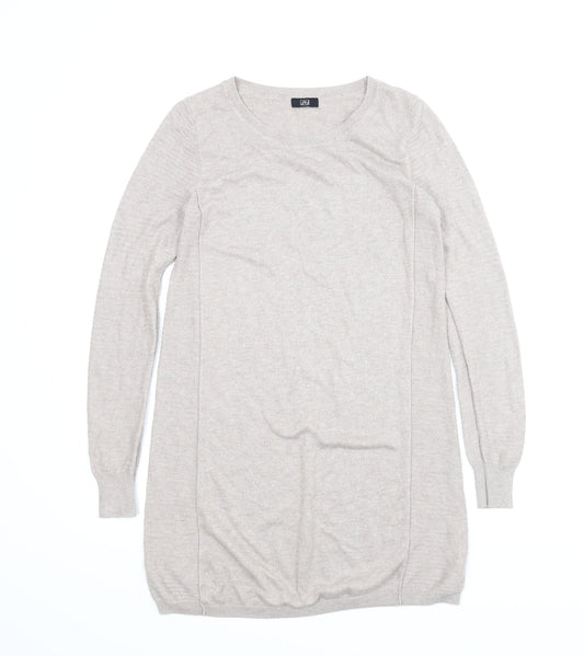 F&F Womens Brown   Jumper Dress  Size 8