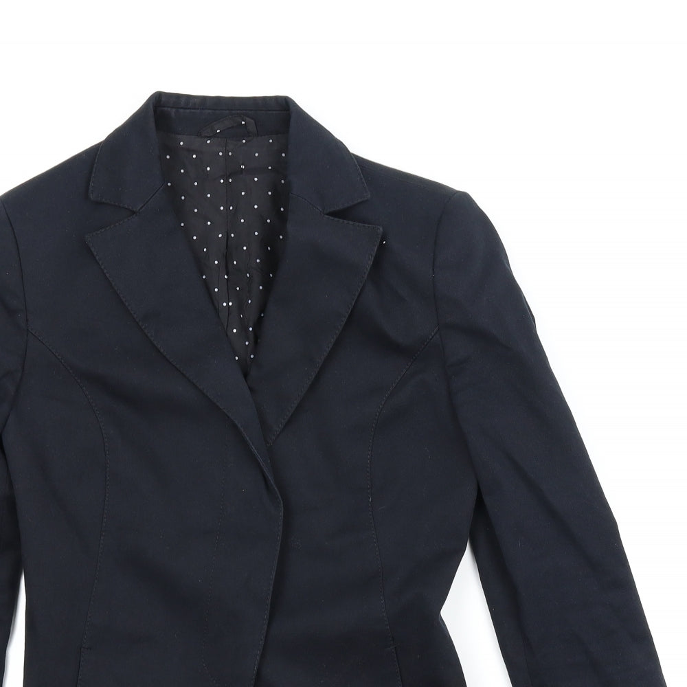 Womens UK Size S Preworn Blue Jacket