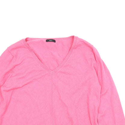 M&Co Womens Pink   Pullover Jumper Size 18