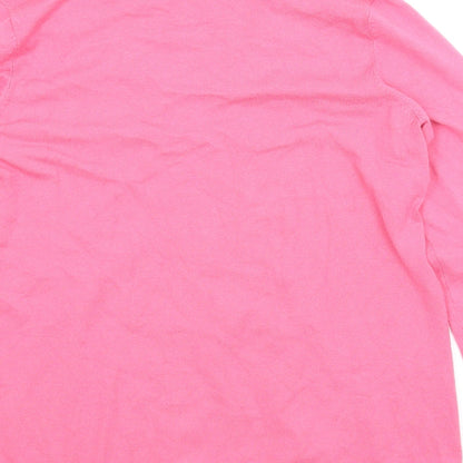 M&Co Womens Pink   Pullover Jumper Size 18