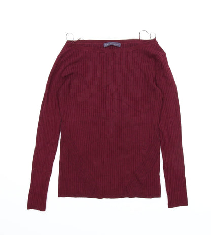 Marks & Spencer Womens Purple   Pullover Jumper Size 10