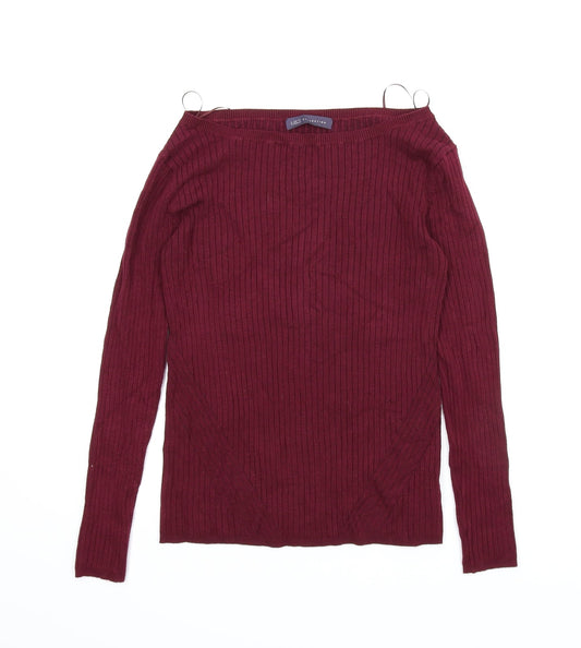 Marks & Spencer Womens Purple   Pullover Jumper Size 10