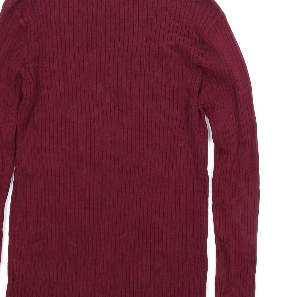 Marks & Spencer Womens Purple   Pullover Jumper Size 10