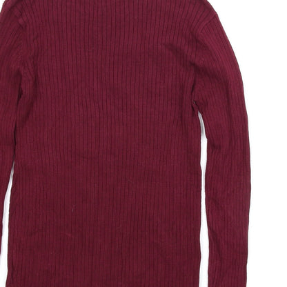 Marks & Spencer Womens Purple   Pullover Jumper Size 10