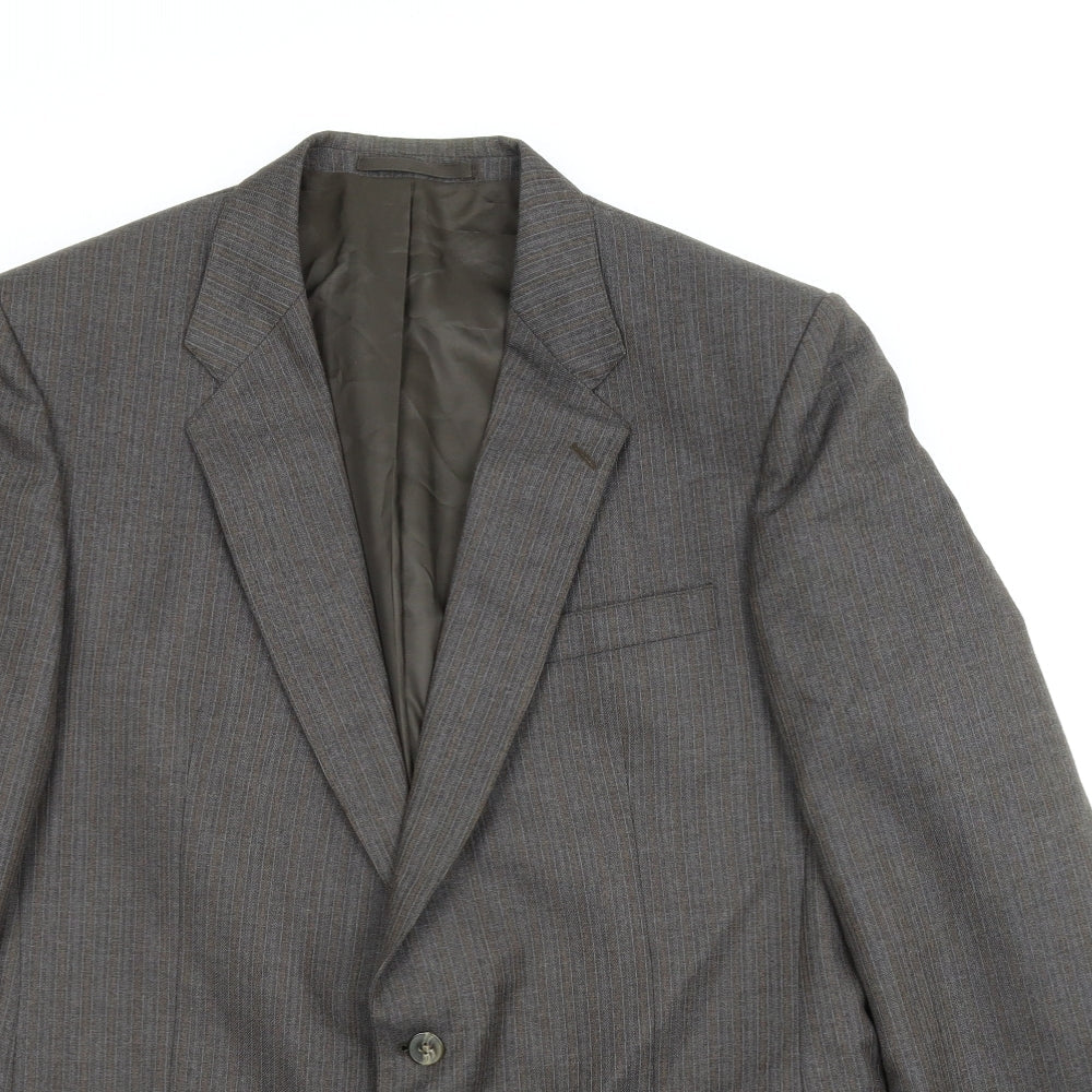 Mens UK Size 44 Greenwoods Regular Brown Suit Jacket