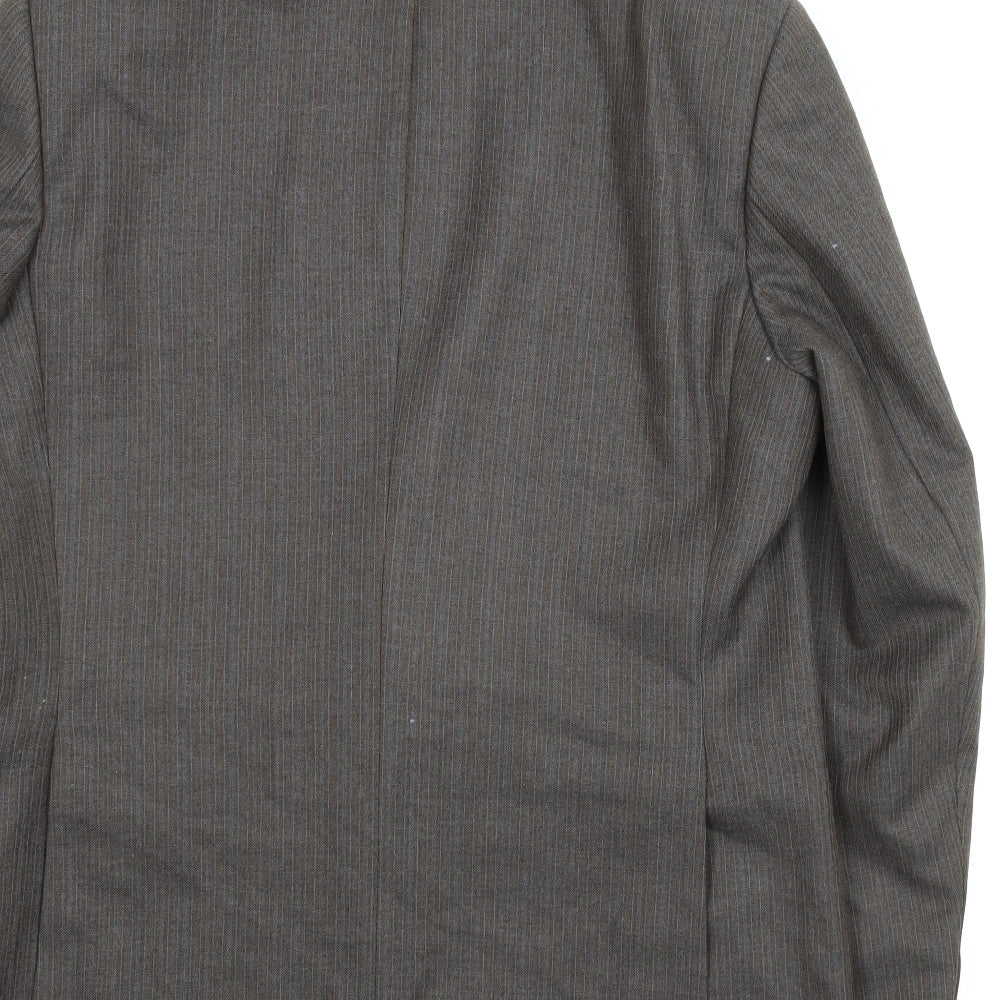 Mens UK Size 44 Greenwoods Regular Brown Suit Jacket