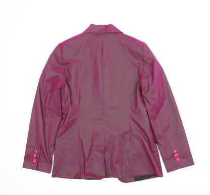 Imitz Womens Purple   Jacket  Size 6