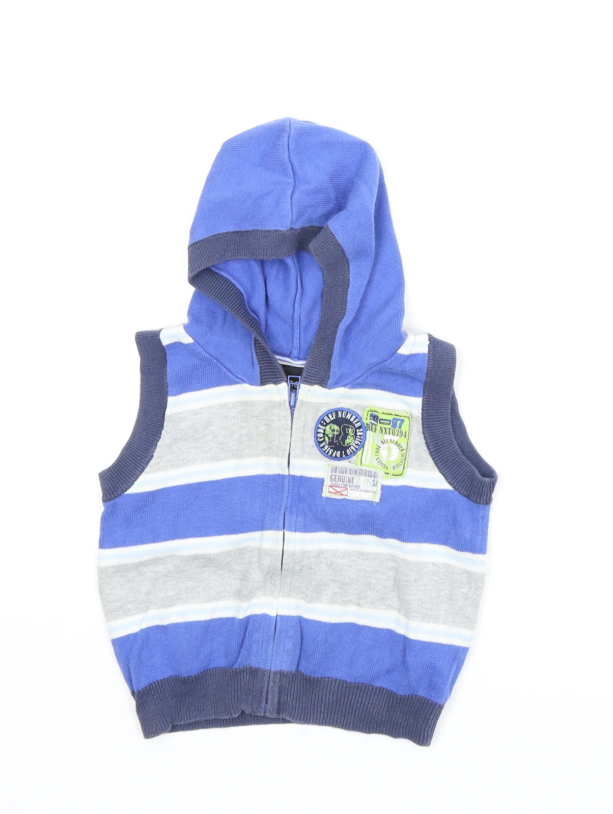 NEXT Boys Grey   Vest Jumper Size 6-9 Months