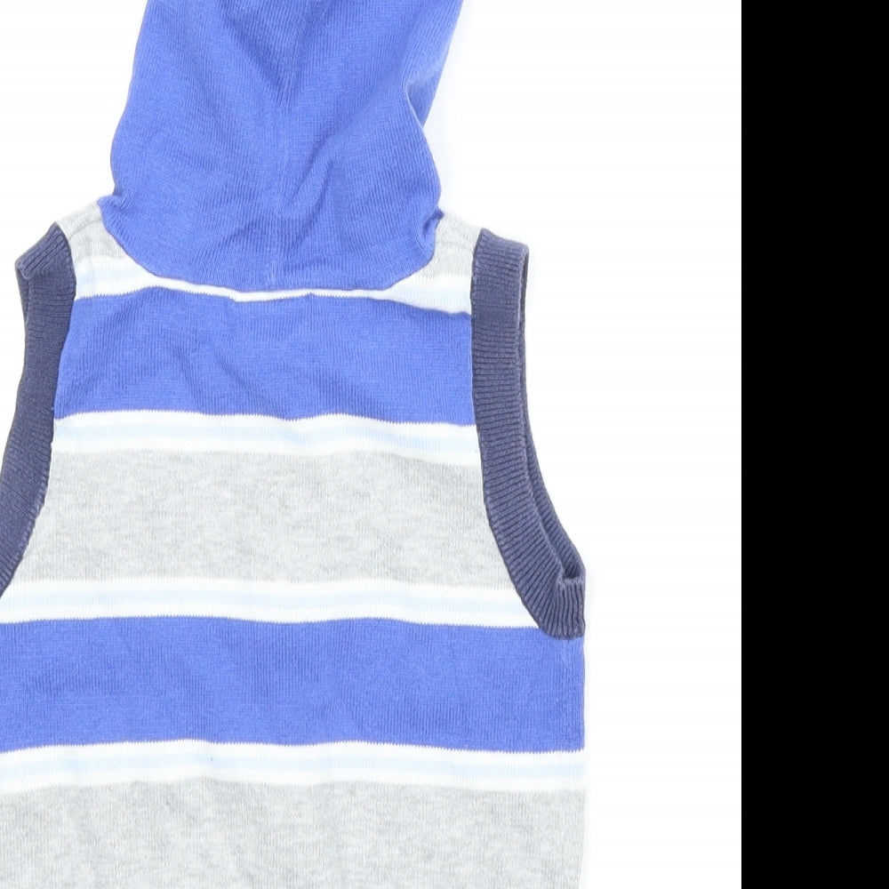 NEXT Boys Grey   Vest Jumper Size 6-9 Months