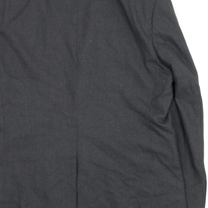 Mens UK Size 42 Impressions Regular Grey Suit Jacket