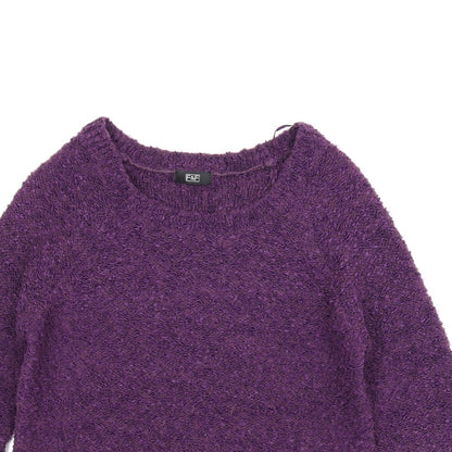 F&F Womens Purple   Pullover Jumper Size 10