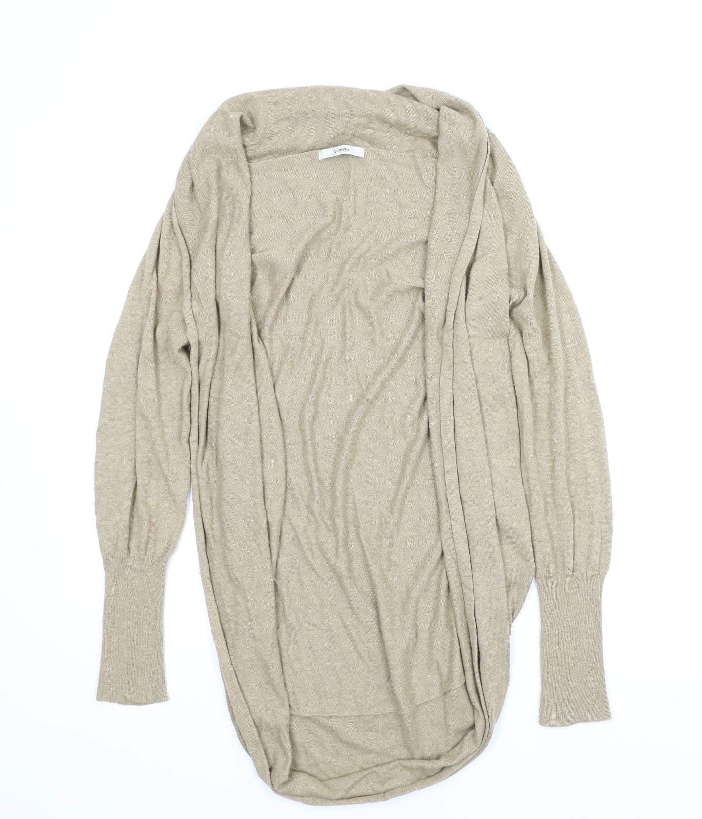 George Womens Beige   Cardigan Jumper Size 14