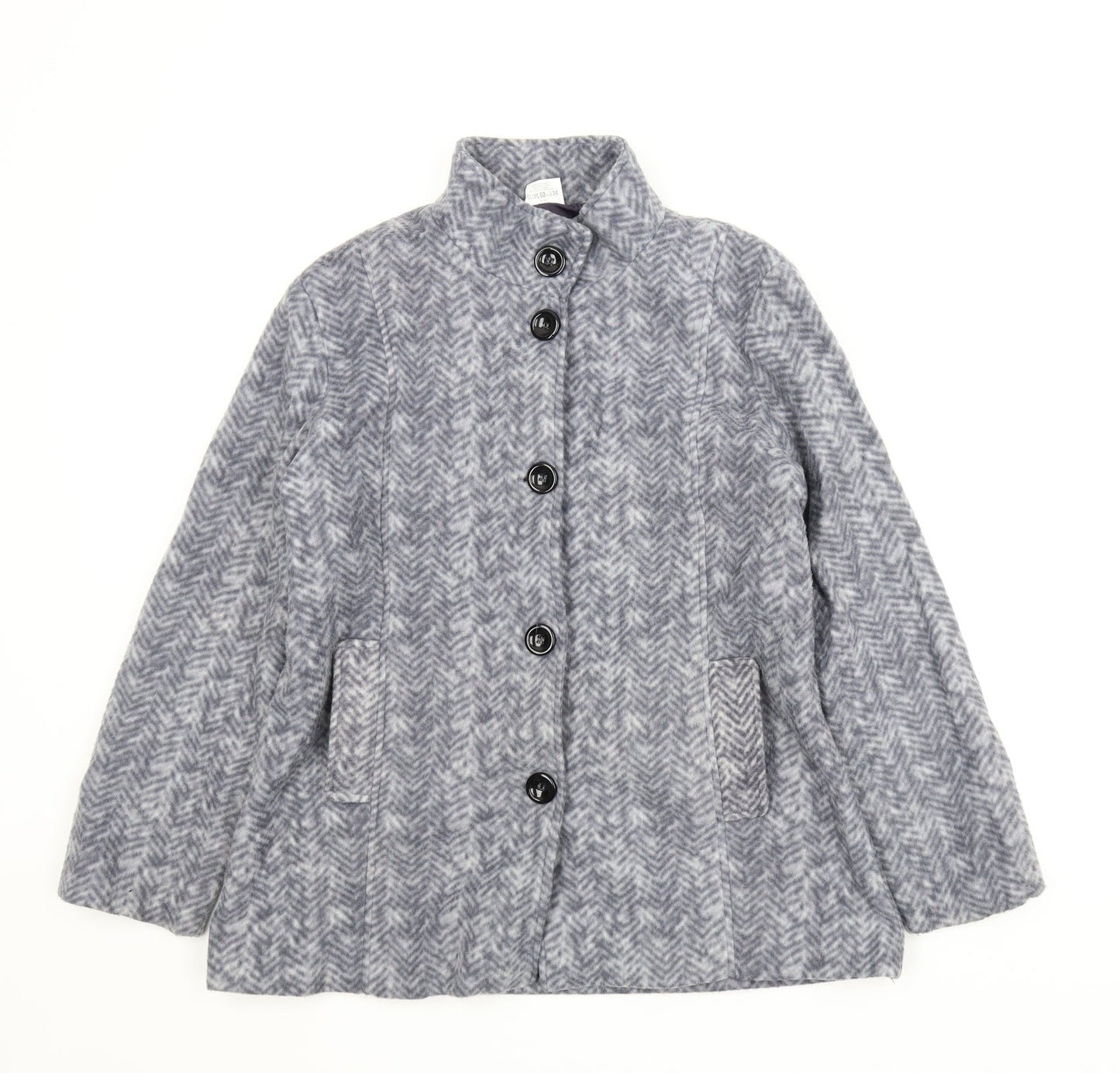 Womens UK Size S Anne De Lancay Grey Jacket