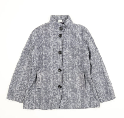Womens UK Size S Anne De Lancay Grey Jacket