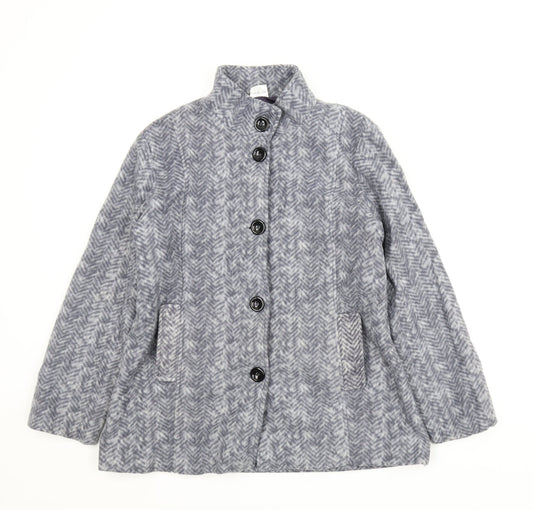 Womens UK Size S Anne De Lancay Grey Jacket