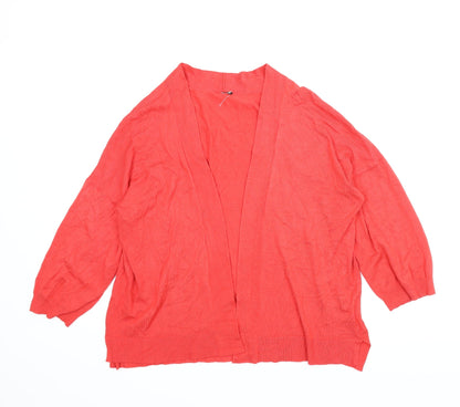 Intuition Womens Red   Cardigan Jumper Size XL