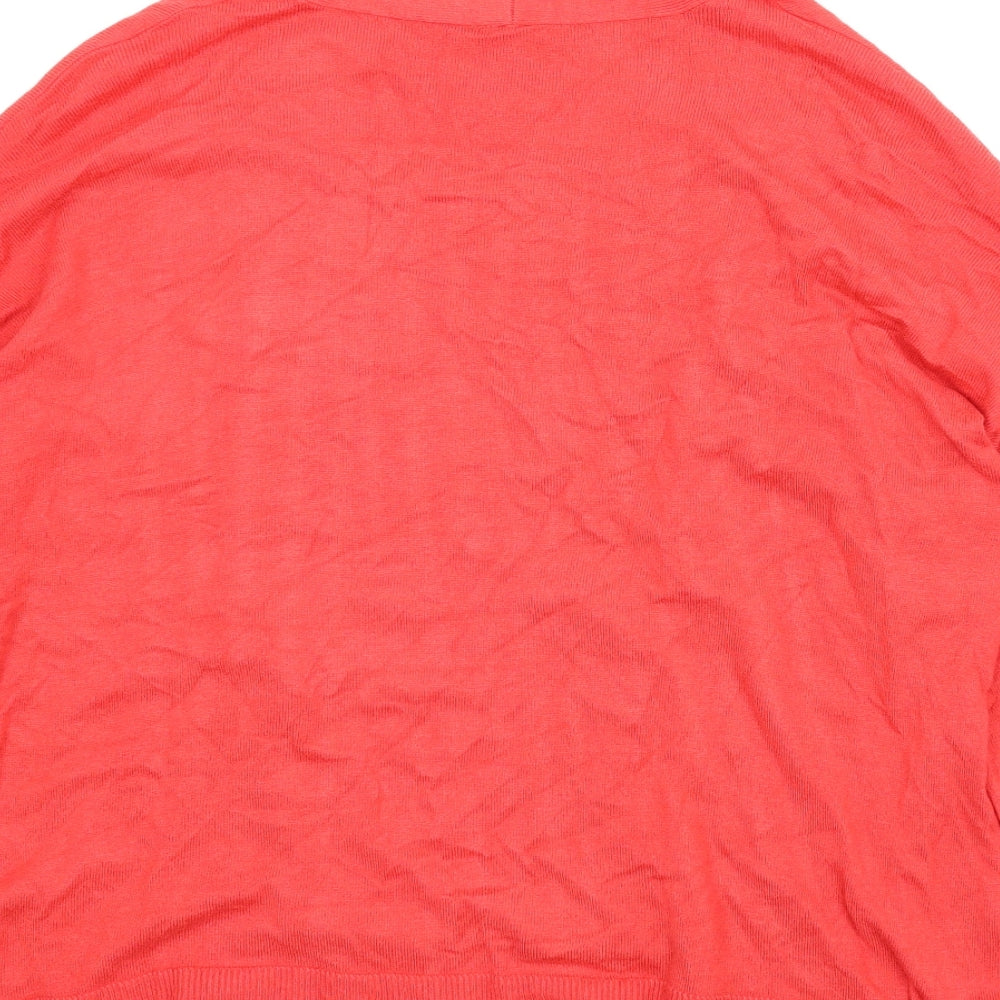 Intuition Womens Red   Cardigan Jumper Size XL