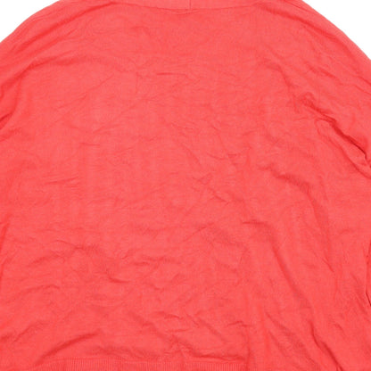 Intuition Womens Red   Cardigan Jumper Size XL