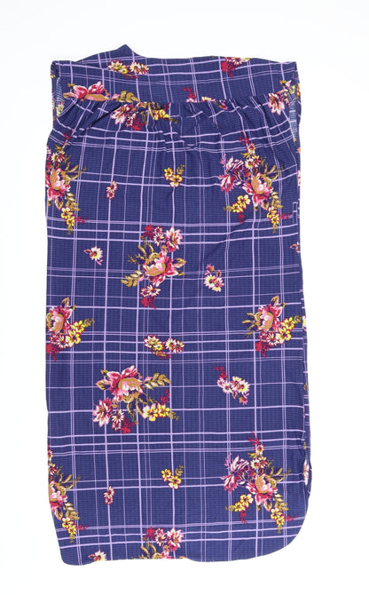 NEXT Womens Blue Floral  Shift  Size 12