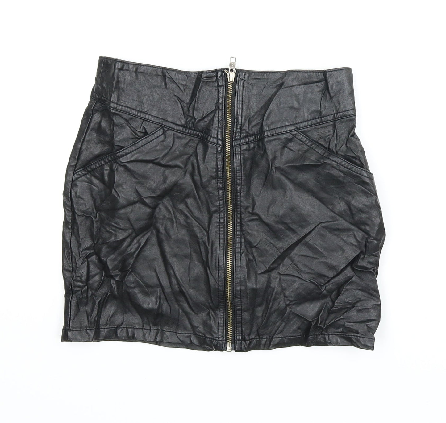 H&M Womens Black   Mini Skirt Size 10