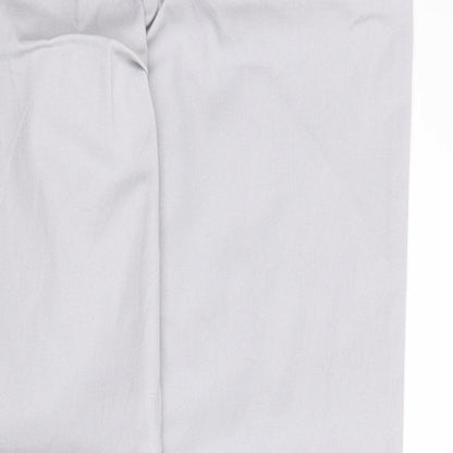 Womens UK Size 12 Wallis Regular Fit Chino Grey Trousers