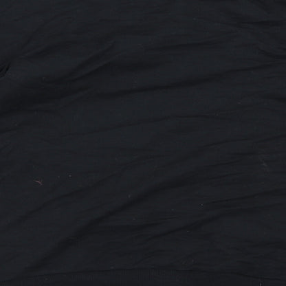 George Girls Black  Jersey Pullover Sweatshirt Size 10-11 Years