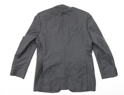 Mens UK Size 34 Burton Regular Grey Suit Jacket