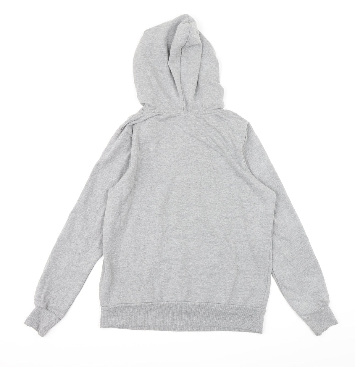 Peacocks Womens Grey  Jersey Pullover Hoodie Size 14