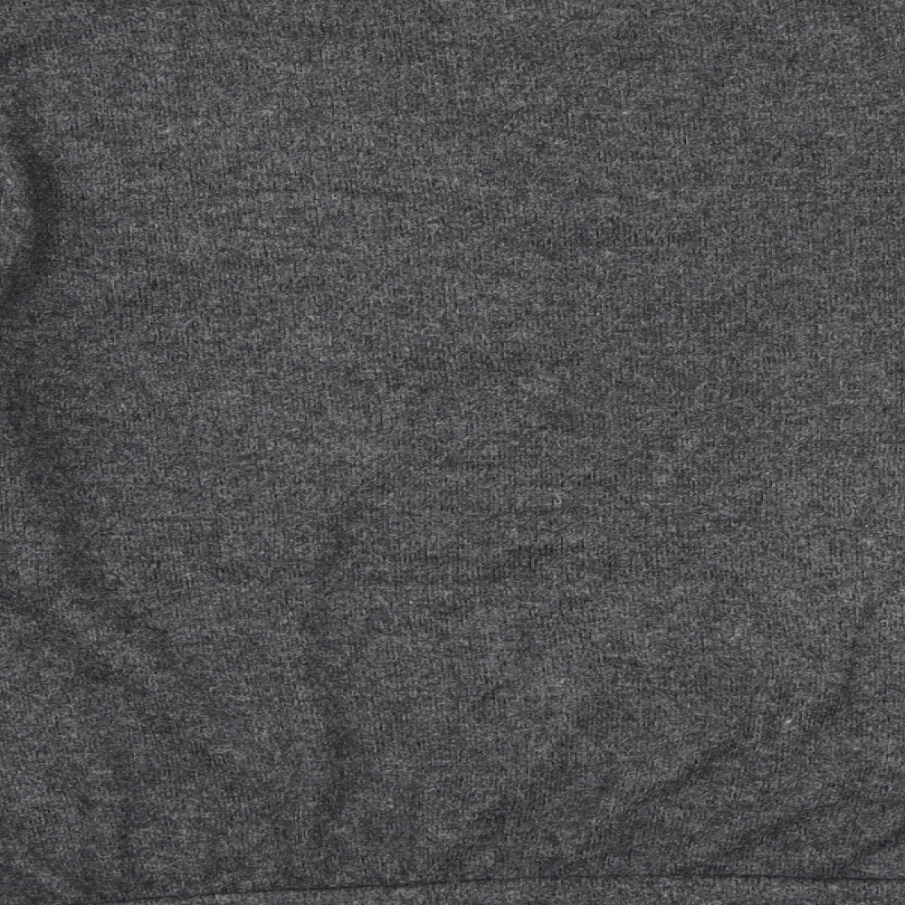 Love to Lounge Womens Grey  Fleece Top Pyjama Top Size S  - Puff Sleeve
