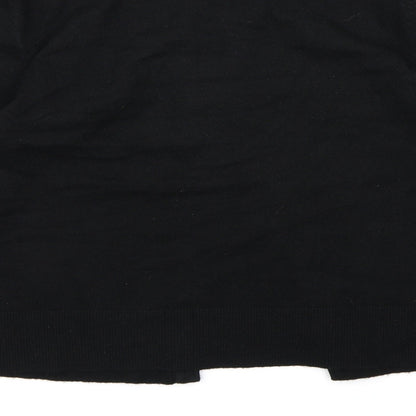 David Emmanuel Womens Black  Knit Cardigan Jumper Size S