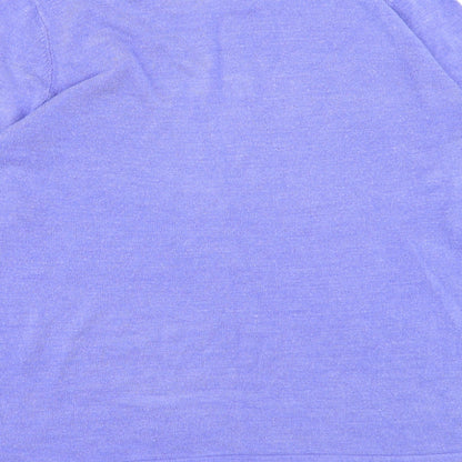 Bonmarché Womens Purple  Knit Pullover Jumper Size 14
