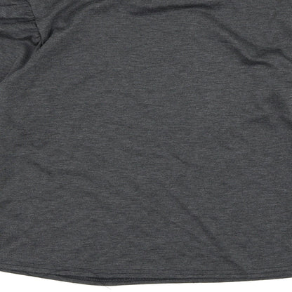 kaaya Womens Grey   Pullover Sweatshirt Size M