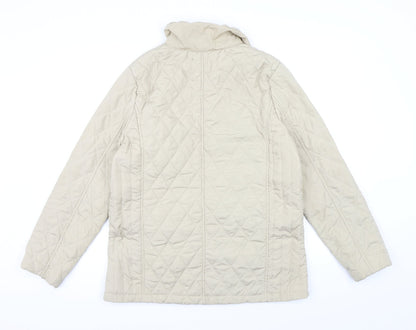 Womens UK Size 16 Sarah Hamilton Beige Overcoat