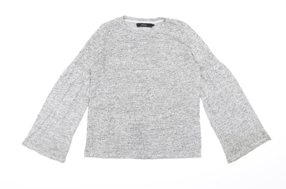 Vero Moda Womens Grey  Knit Pullover Jumper Size M