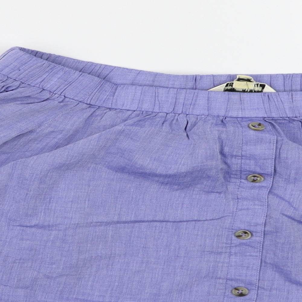 Miss Selfridge Womens Blue   Basic Blouse Size 8