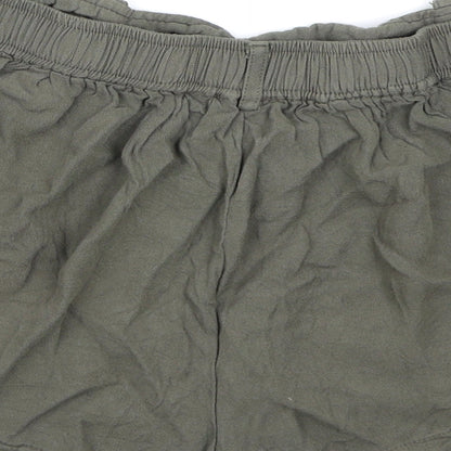New Look Womens Green   Hot Pants Shorts Size 12