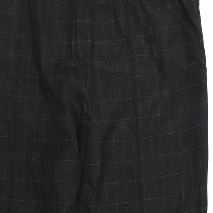 Womens UK Size 18 Marks and Spencer Regular Fit Dress Pants Black Trousers