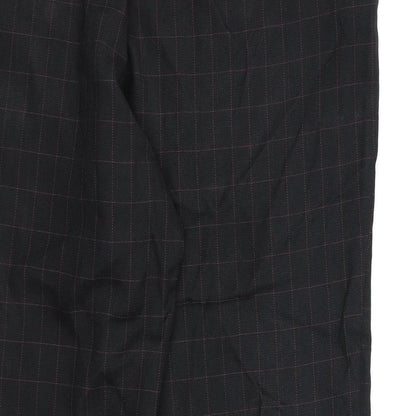 Womens UK Size 18 Marks and Spencer Regular Fit Dress Pants Black Trousers