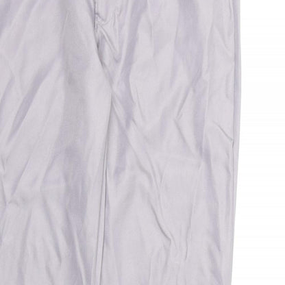 Womens UK Size XL Preworn Regular Fit  Purple Trousers