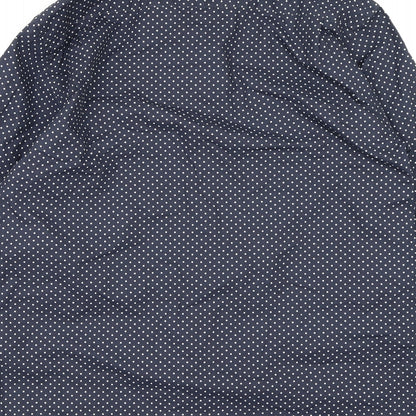 Mens UK Size M Peter Werth Blue  Button-Up Long Sleeve Casual Shirt