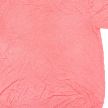 BHS Womens Pink  Knit Pullover Jumper Size 12