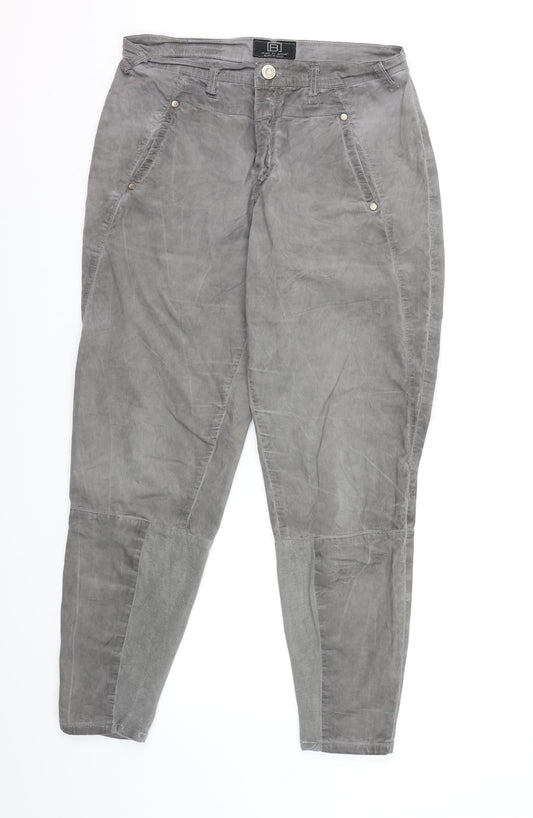 Bessie Mens Grey   Straight Jeans  L27 in