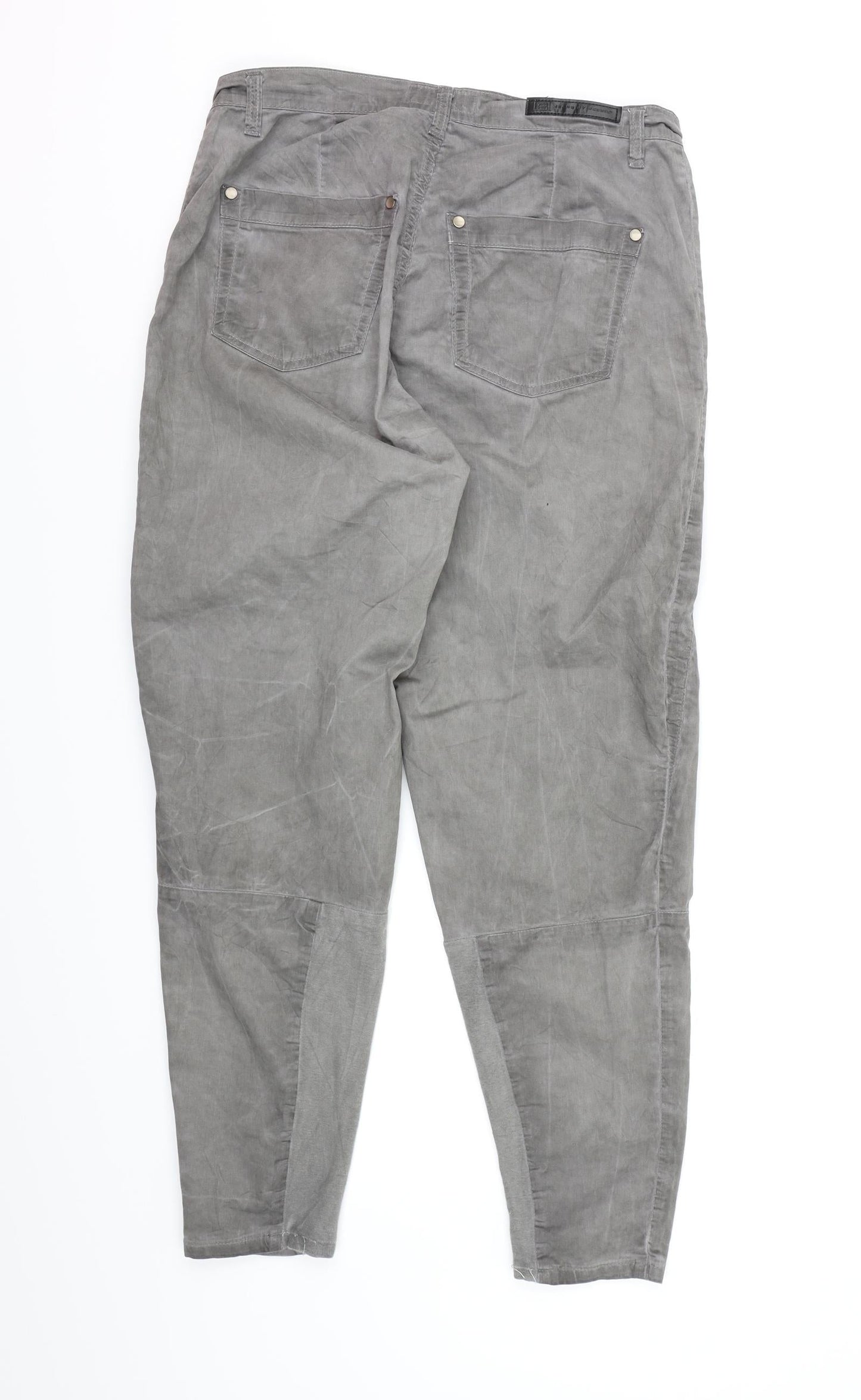 Bessie Mens Grey   Straight Jeans  L27 in