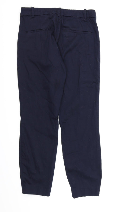 Womens UK Size 12 H&M Regular Fit  Blue Trousers